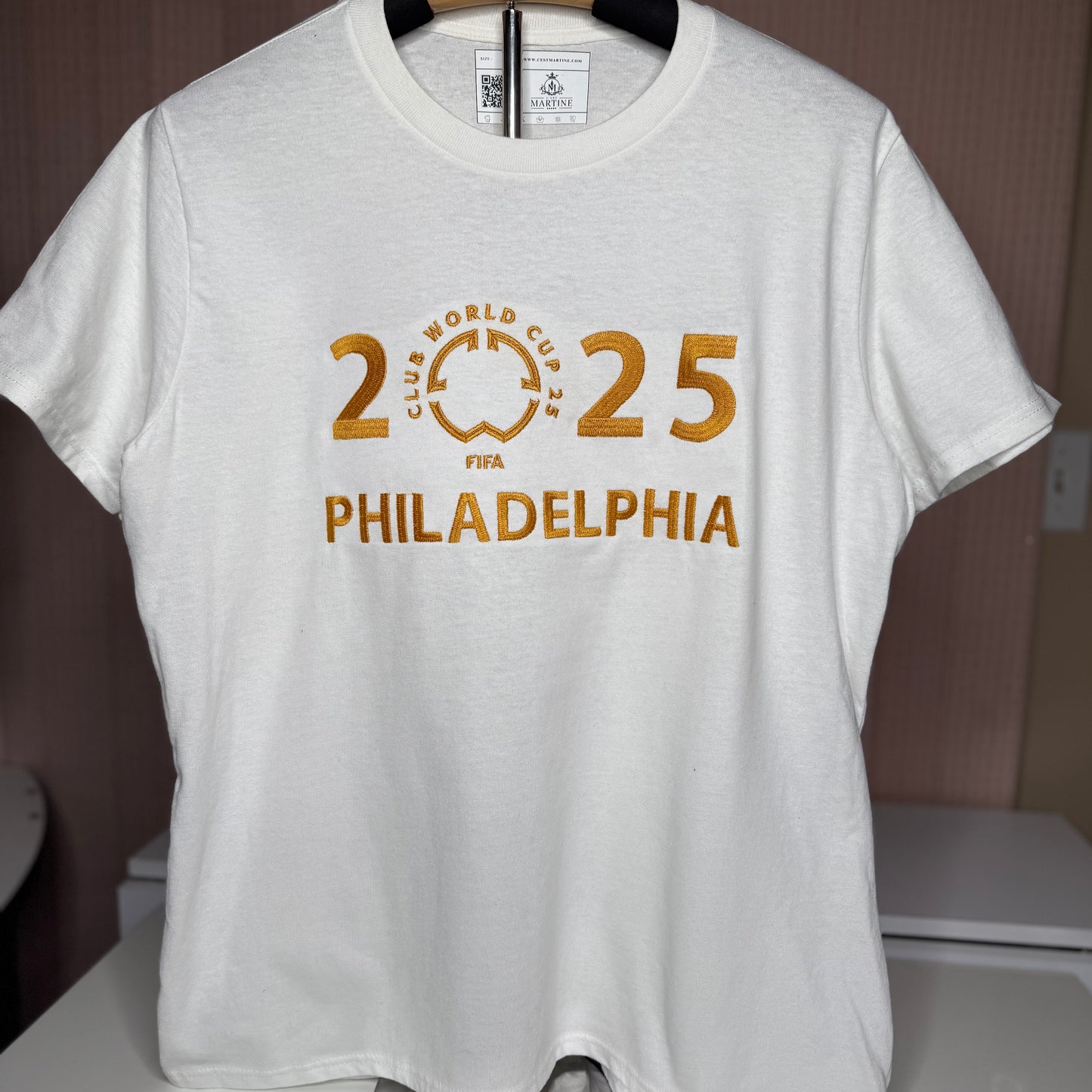 FIFA Club World Cup 25 FIFA Philadelphia Soccer Embroidered T Shirt