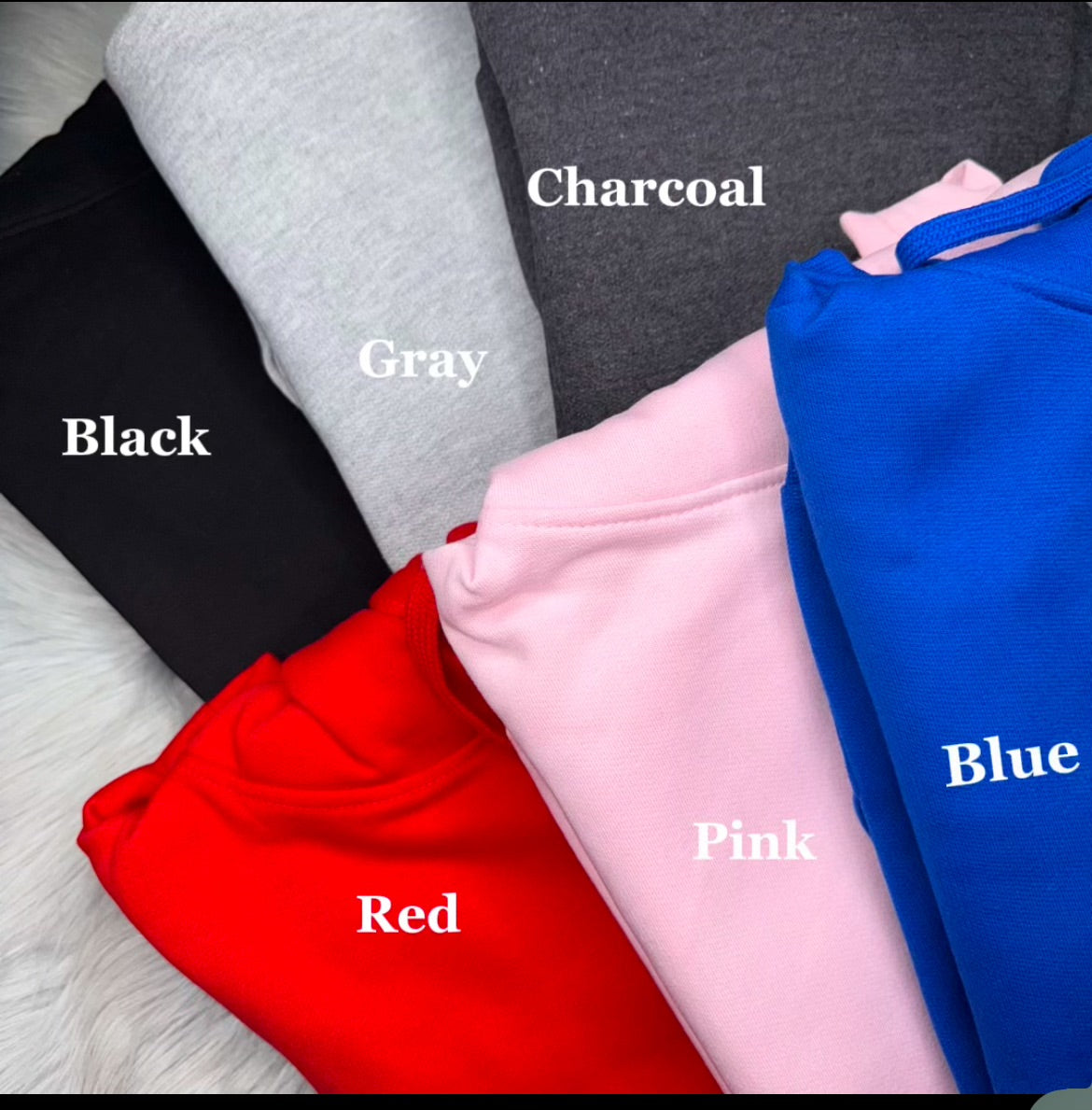 Faith Embroidered Hood Hoodie