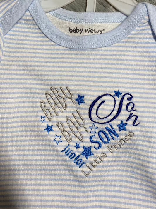 Baby Boy Layette Personalized