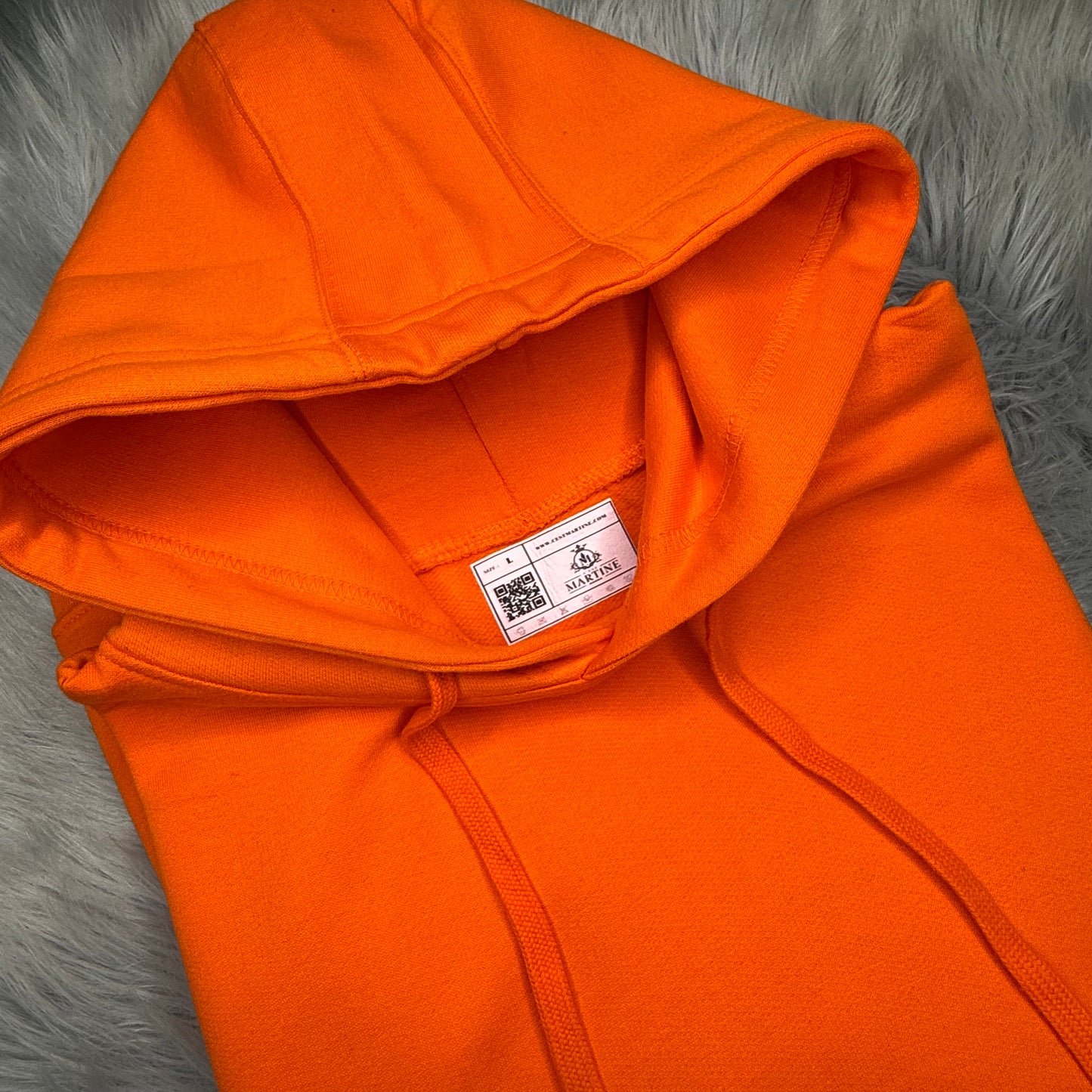 The Life of a Showgirl Hoodie – Orange with Free Custom Lettering