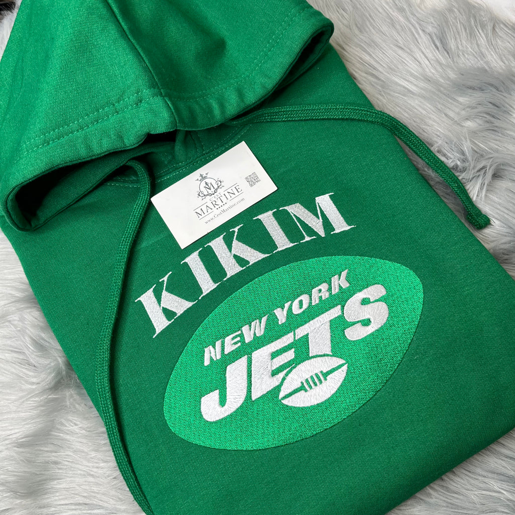 Personalized Sports Custom Hoodie, King Embroidery,