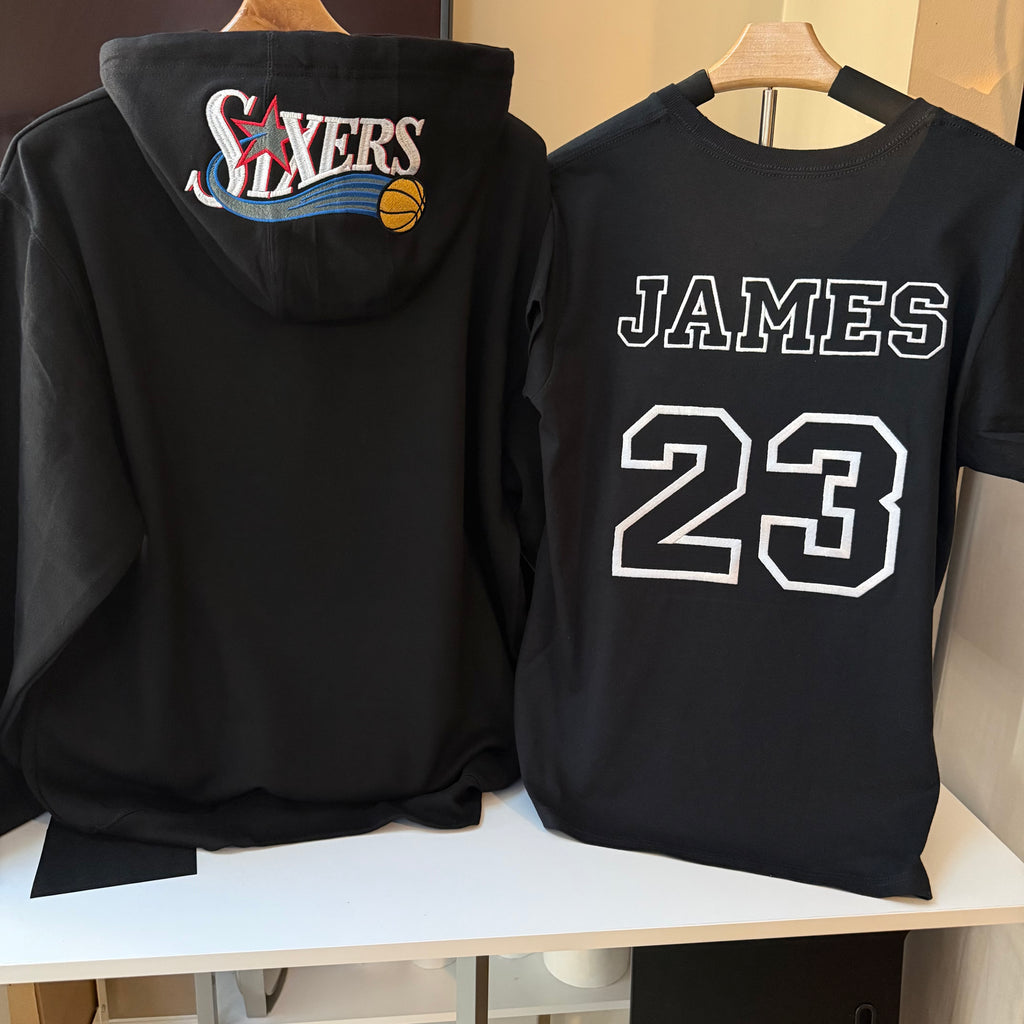 Custom Embroidered Name & Number Tee