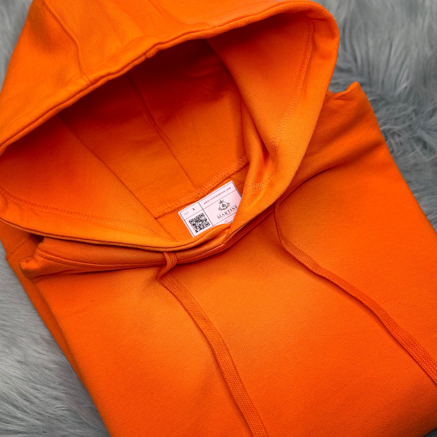 The Life of a Showgirl Hoodie – Orange with Free Custom Lettering