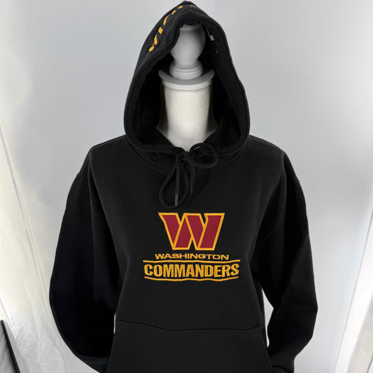 Washington Commanders, Hoodie, Football Season, Embroidered Hood and Chest Hoodie | C'est Martine