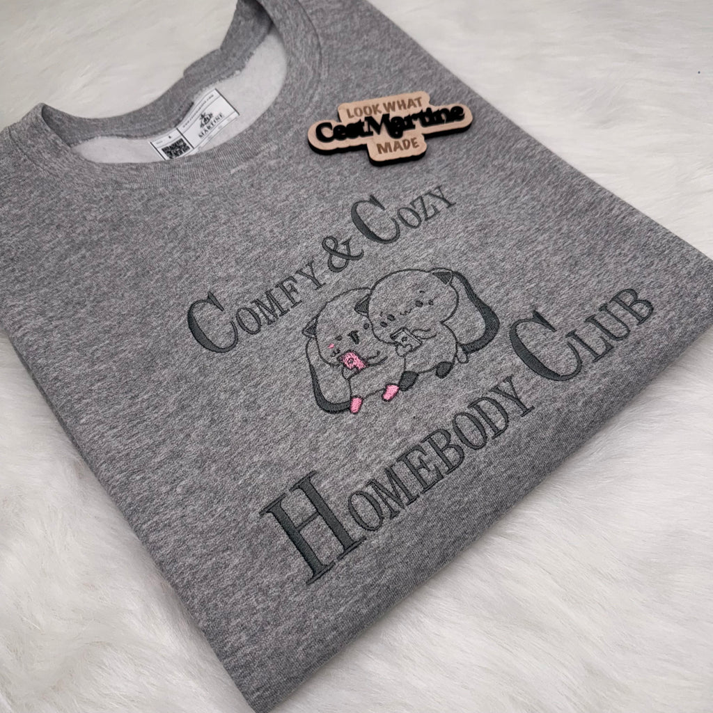 Comfy & Cozy Homebody Club™ Crewneck Soft moments deserve soft clothing.