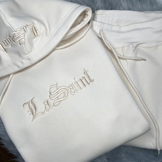 Personalized Custom Hoodie Set, Embroidered Sweatsuit Set | C'est Martine