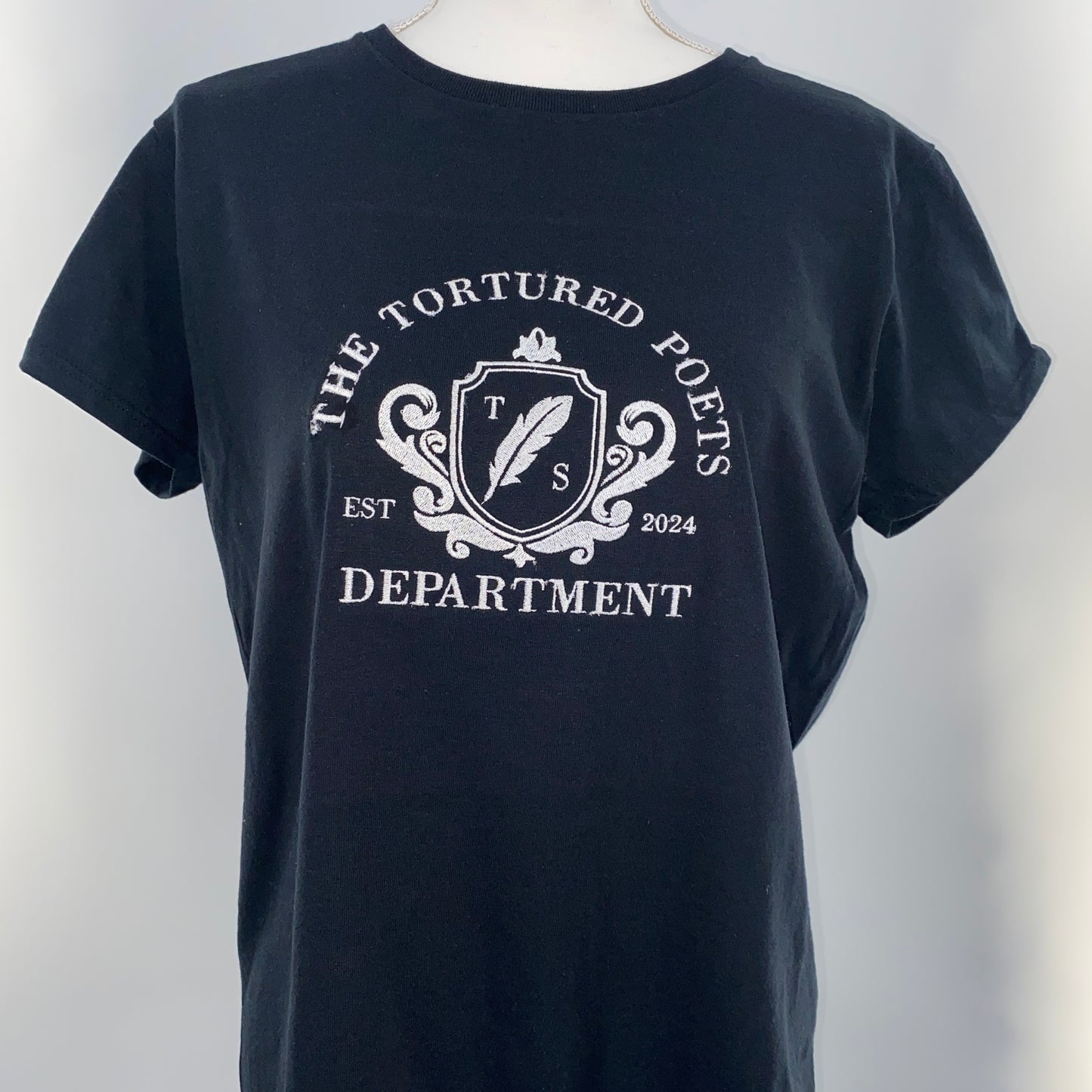 The Tortured Poets Department Embroidered T Shirt