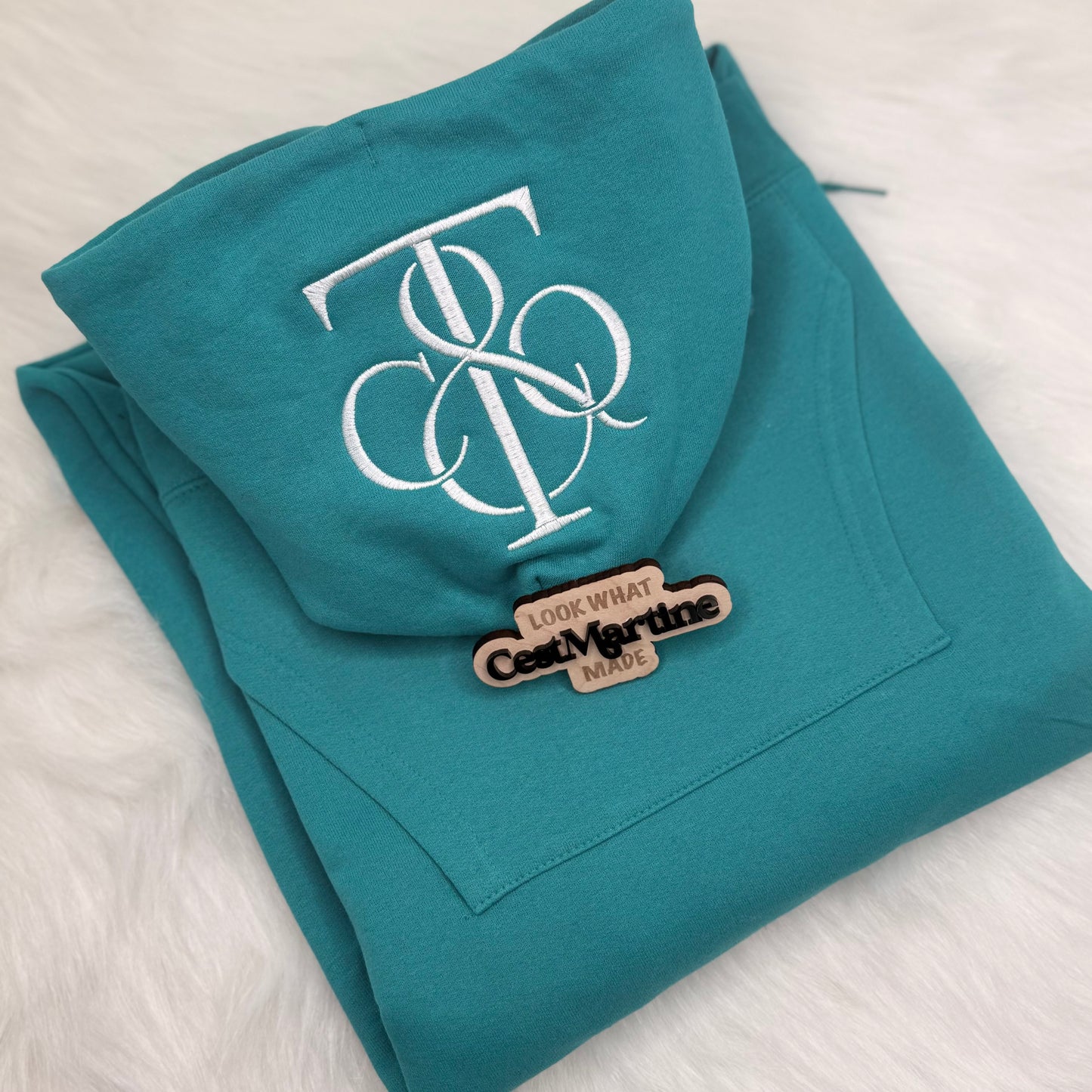 Tiffany Inspired Your Name and Co. Embroidered Hoodie
