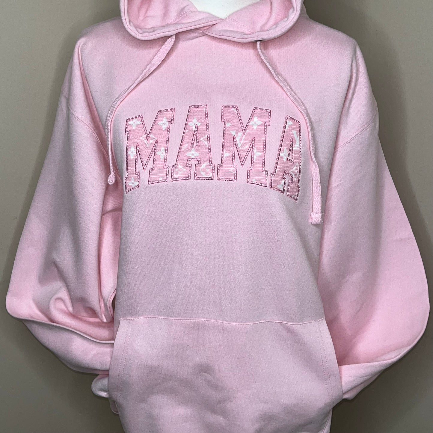 Pink Mama Aesthetic Embroidered Sweatshirt
