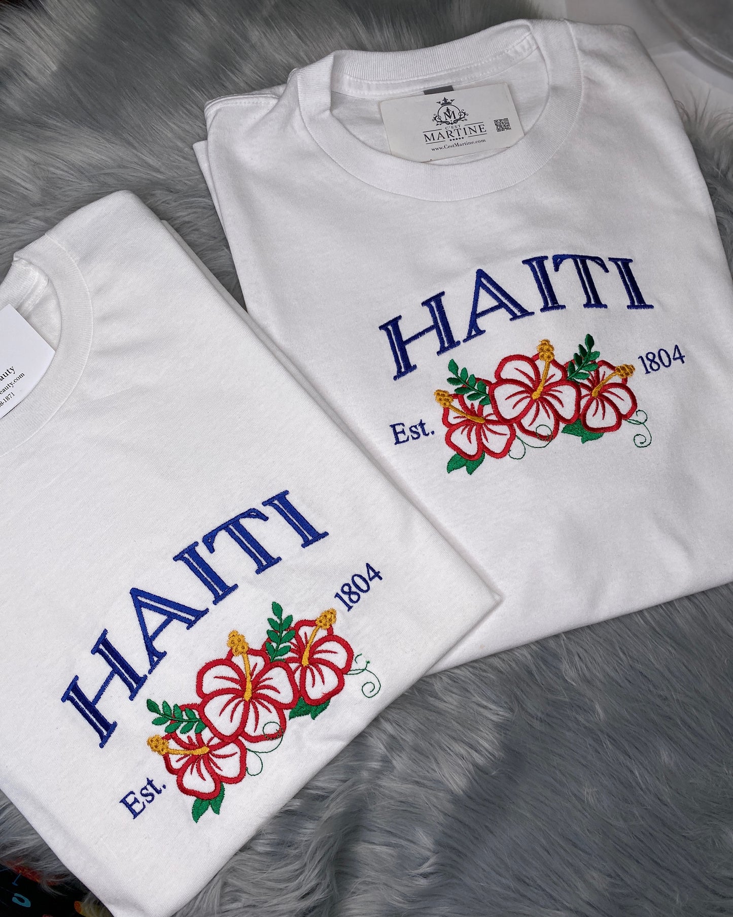 Haiti, May 18th, Ayiti, Fete Drapeau, Haitian Flag Day, T-Shirt, 1804, Embroidery