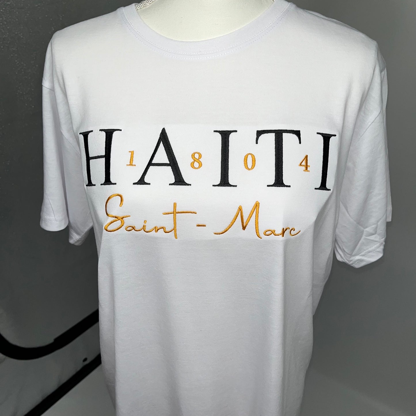 Haiti Hometown pride, personalized embroidered T-Shirt, May 18, 1804