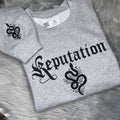 Reputation Black Snake Embroidered Hoodie –