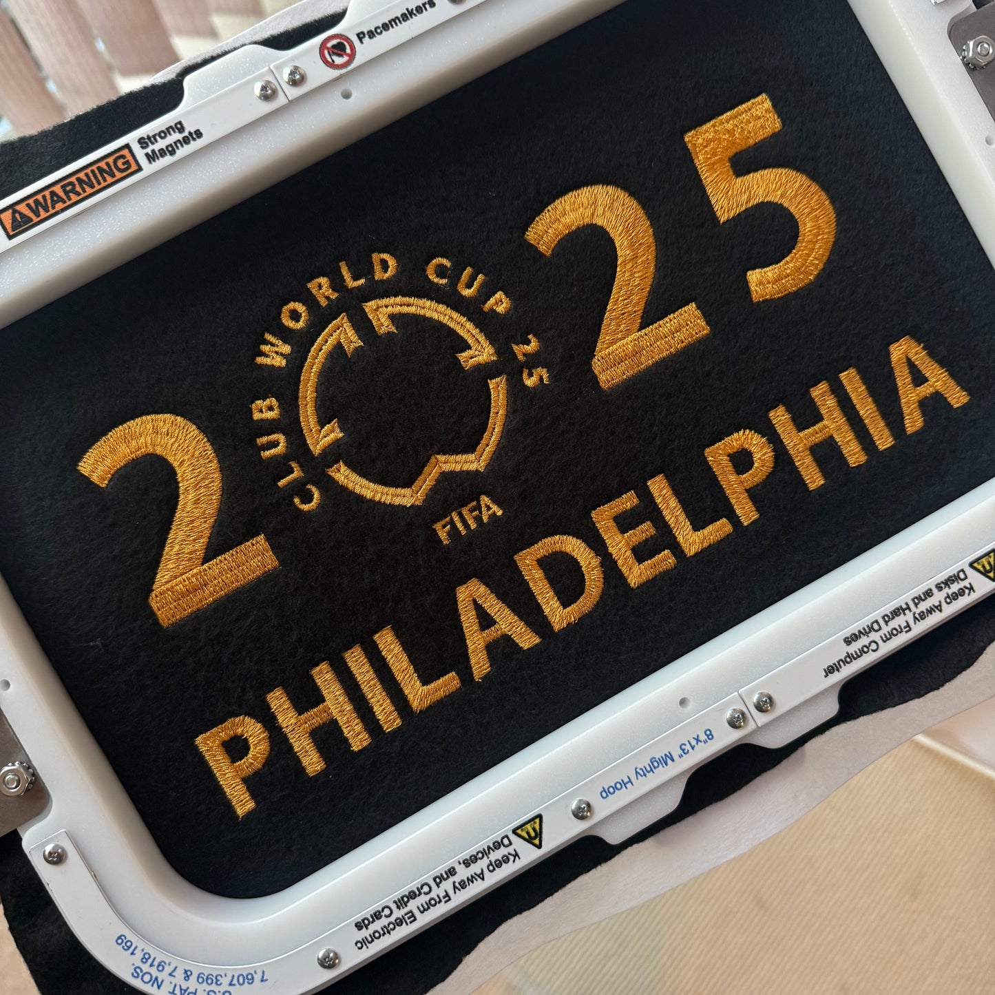 FIFA Club World Cup 25 FIFA Philadelphia Soccer Embroidered T Shirt