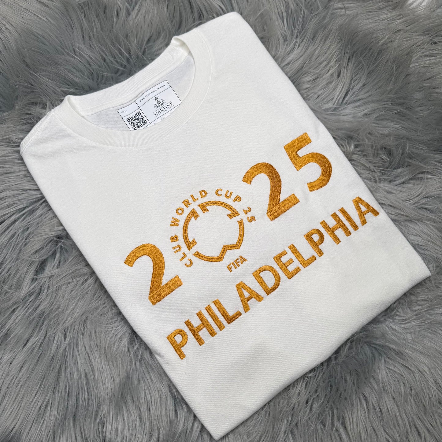 FIFA Club World Cup 25 FIFA Philadelphia Soccer Embroidered T Shirt