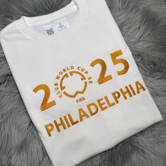 FIFA Club World Cup 25 FIFA Philadelphia Soccer Embroidered T Shirt