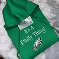 EAGLES Hoodie Football Kelly Green Hoodie Season Philadelphia Eagles | C'est Martine