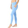 Leggings with Pockets,  Baby Blue