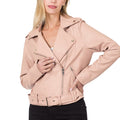 Jacket Vegan Leather Motorcycle Jacket