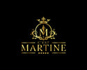 C’est Martine gold crest logo
