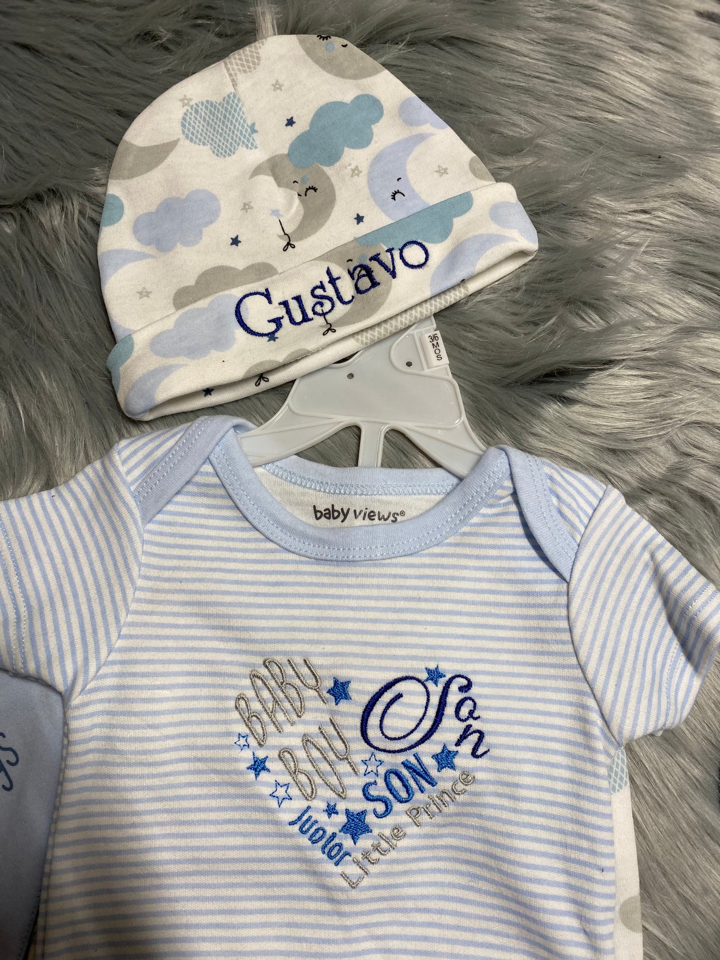 Baby Boy Layette Personalized
