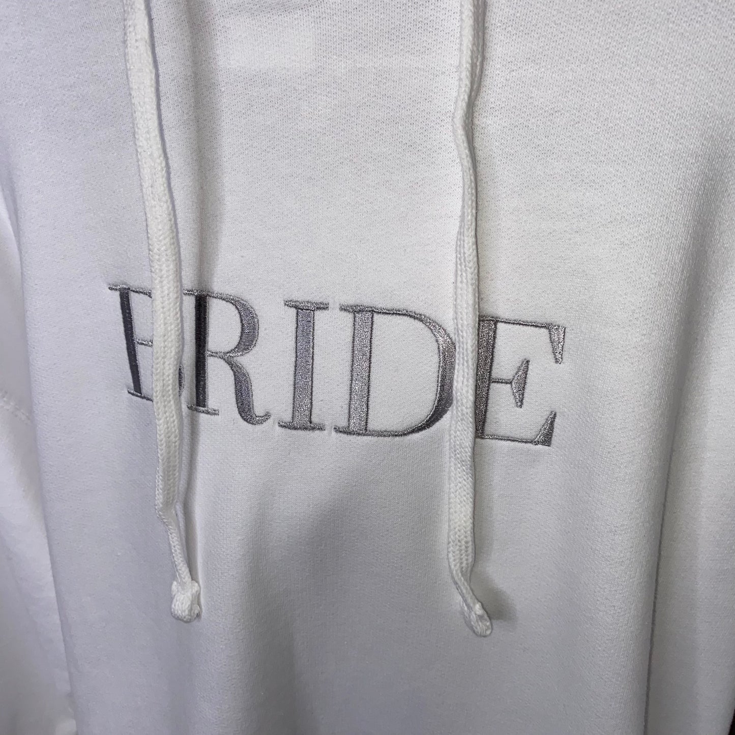 Bride Embroidered Hoodie and Hood Sweatshirt Keepsake | C'est Martine