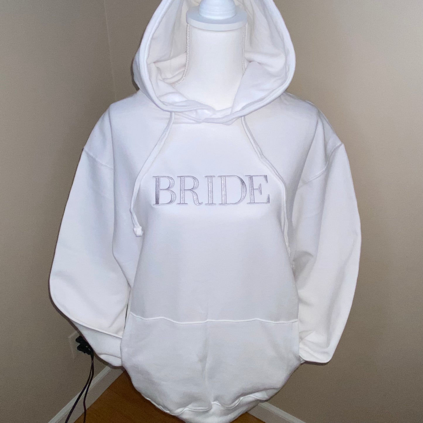 Bride Embroidered Hoodie and Hood Sweatshirt Keepsake | C'est Martine