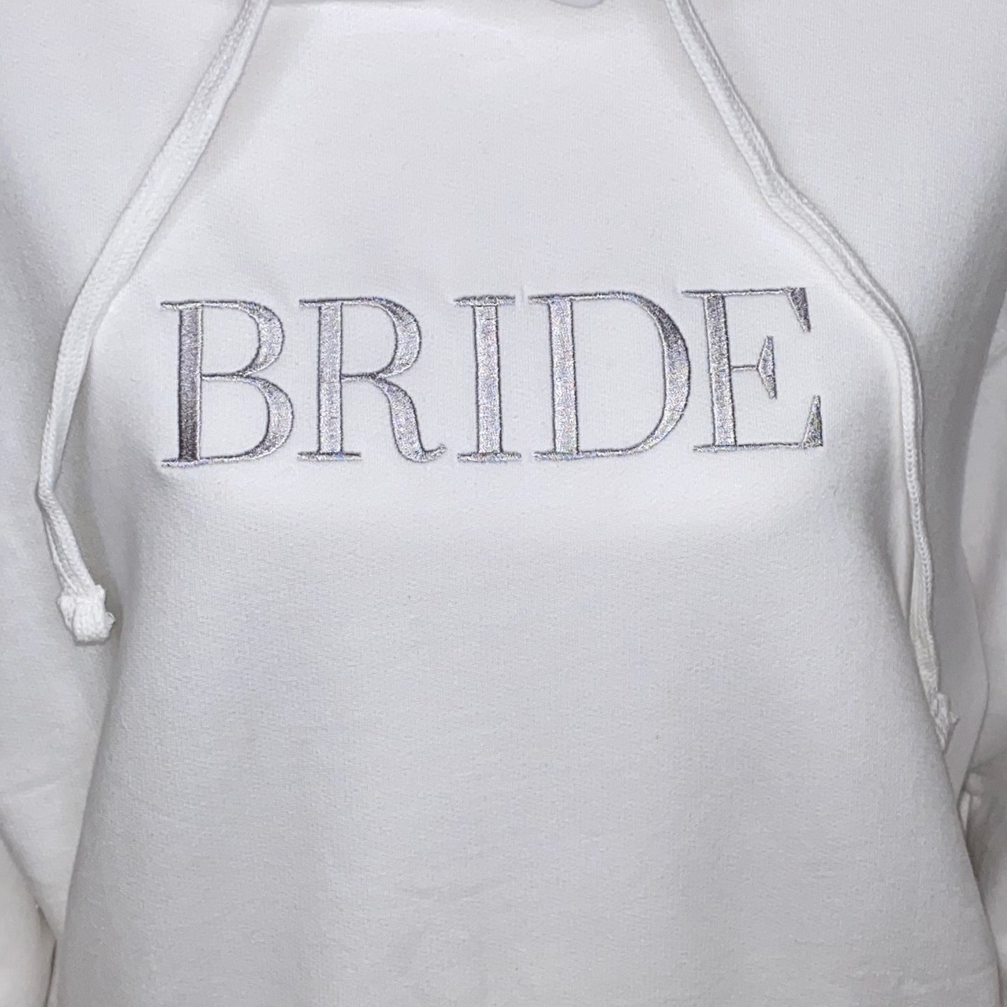 Bride Embroidered Hoodie and Hood Sweatshirt Keepsake | C'est Martine