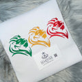 Juneteenth, 3 Lions African American, Black History, Embroidered T Shirt, Black History T shirt