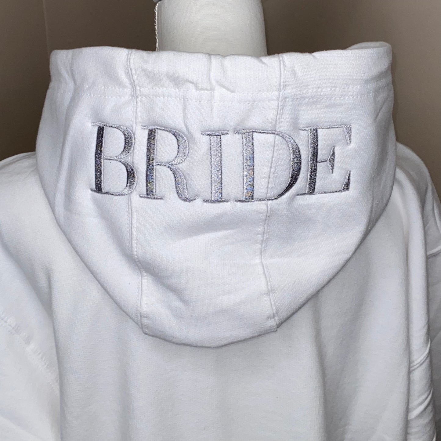 Bride Embroidered Hoodie and Hood Sweatshirt Keepsake | C'est Martine