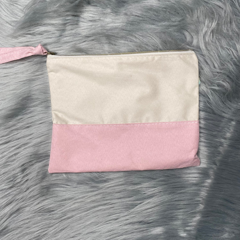Makeup Cosmetics Bag Personalized Custom Embroidery