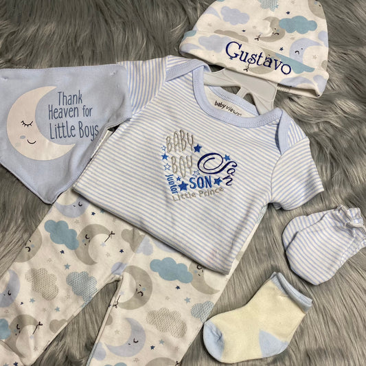 Baby Boy Layette Personalized