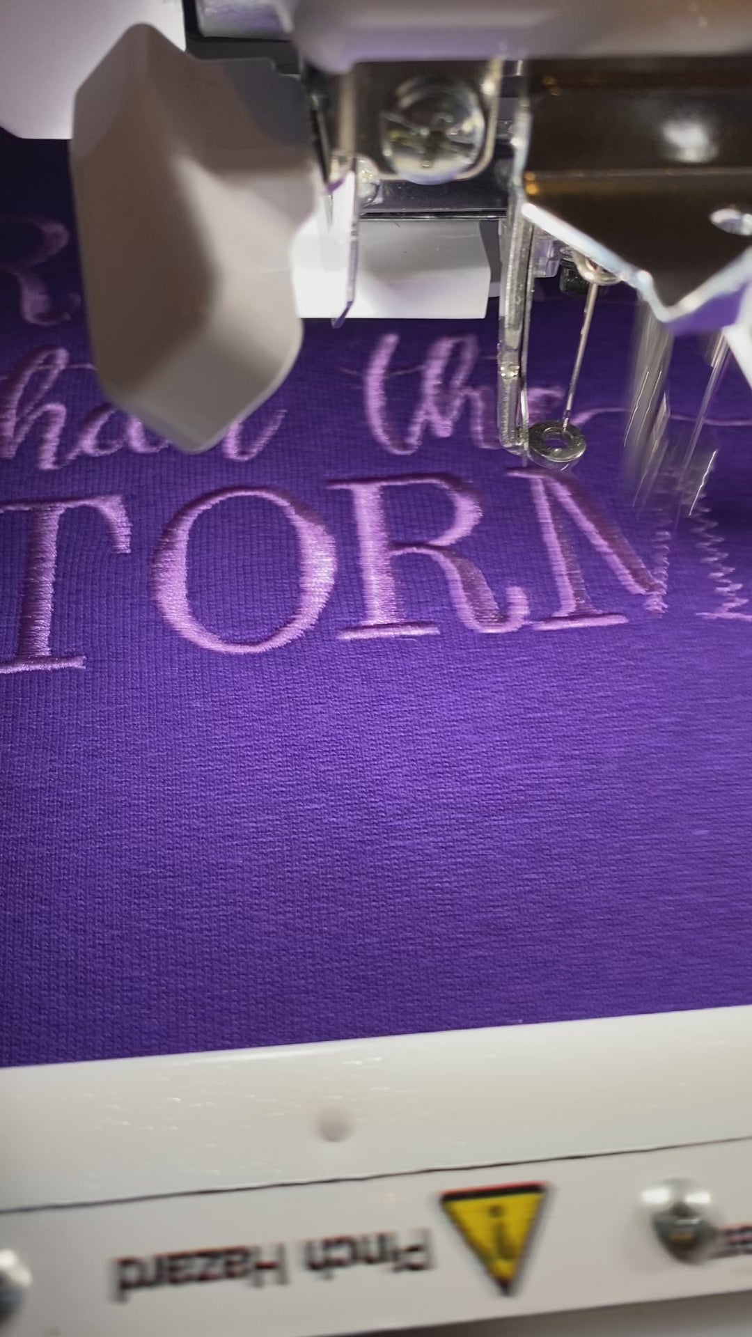 The Color Purple, Valentine's Day Stronger Than The Storm  Embroidered CrewNeck Sweatshirt