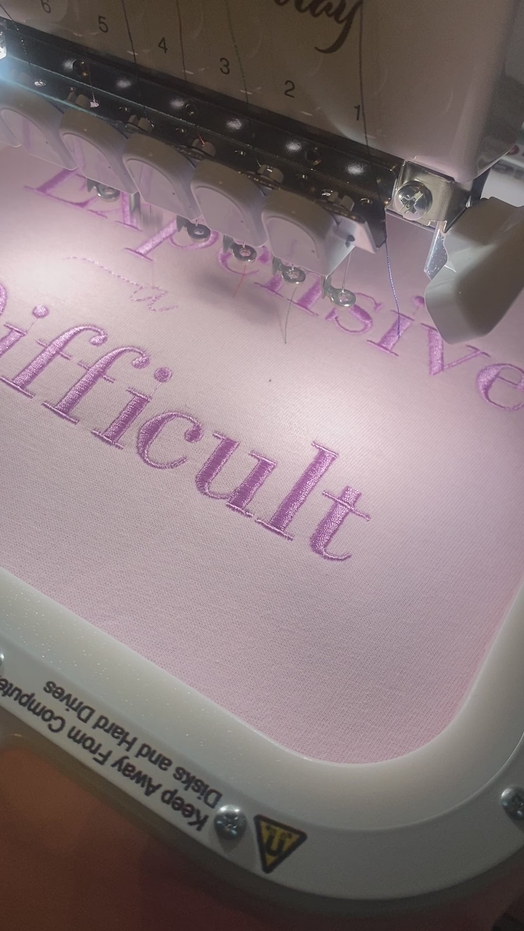 Expensive and Difficult, Hoodie, Embroidered T Shirt | C'est Martine
