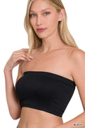 Black Bandeau Bra one size fit most