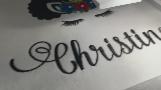 Afro Puffs Unicorn | Custom | Personalized  Name | T Shirt | Birthday | Girls